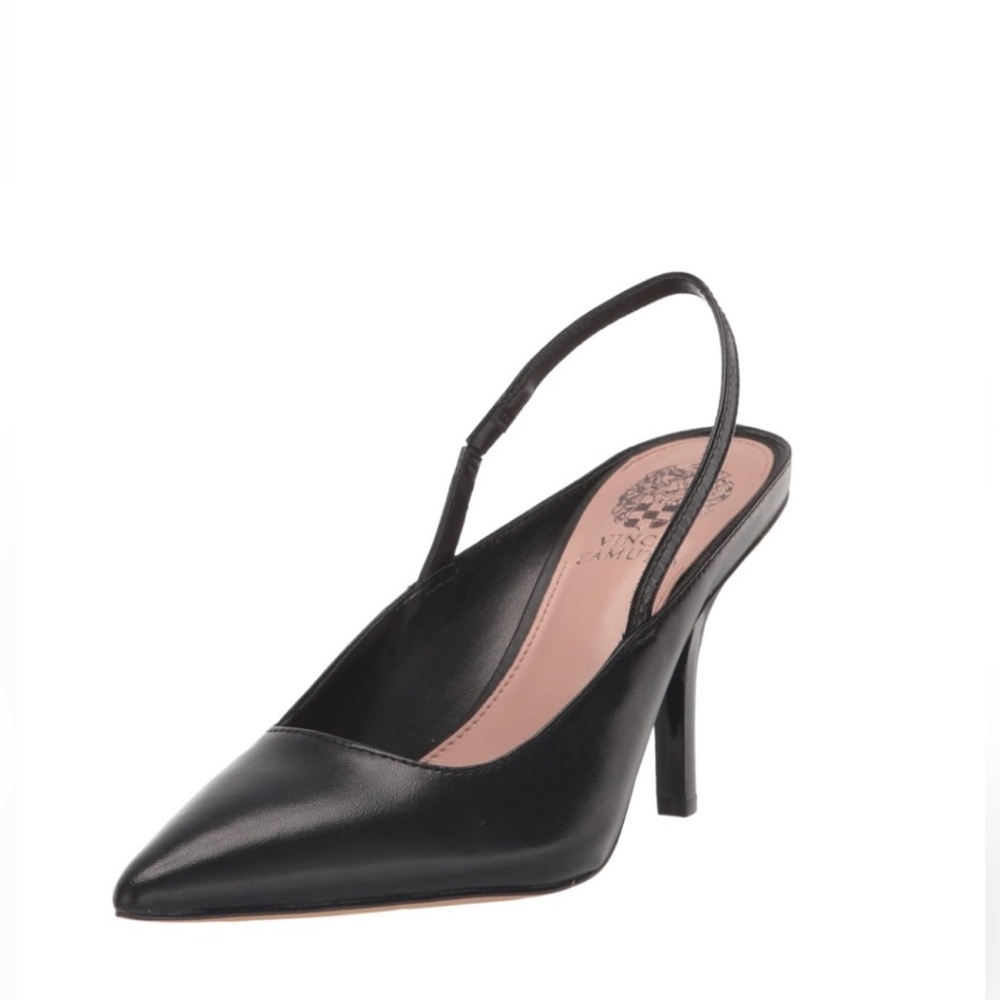 Vince Camuto Black Women's Slingback Heels